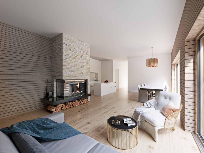 High-standard apartment, ski in ski out in Veysonnaz, 1st floor (1)
