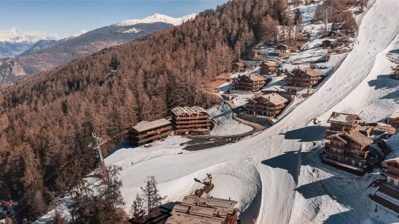 High-standard apartment, ski in ski out in Veysonnaz, 1st floor (3)