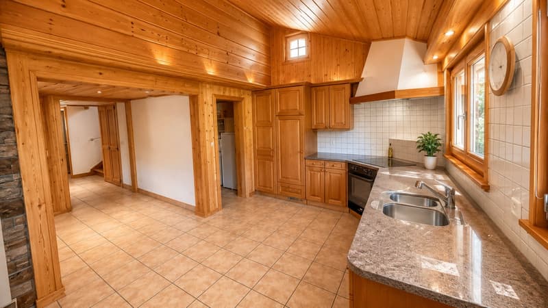Genau die Art von Chalet, die man sich vorstellt, wenn man von der Schweiz träumt. (13)