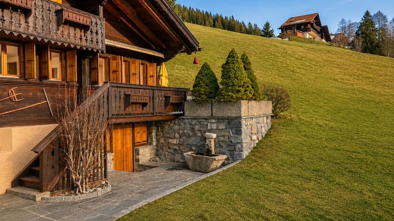 Genau die Art von Chalet, die man sich vorstellt, wenn man von der Schweiz träumt. (3)