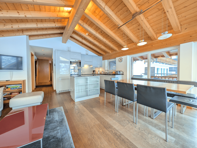 Reserviert / Hervorragende 5.5 Zimmer-Dachwohnung in Zermatt (Erstwohnung) (2)