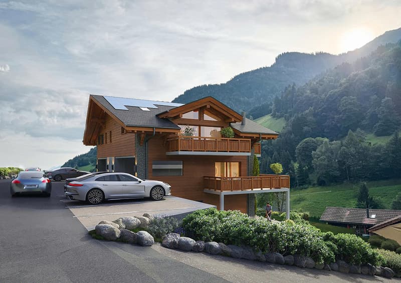Magnifique appartement de 6,5 pièces dans un chalet à Val-d'Illiez (13)