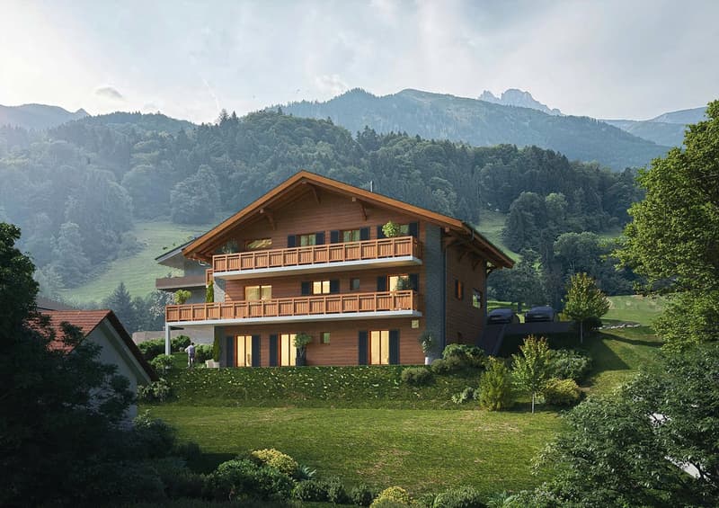 Magnifique appartement de 6,5 pièces dans un chalet à Val-d'Illiez (12)