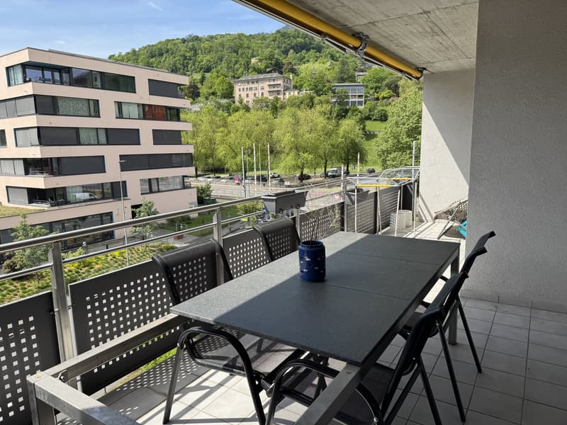 Appartamento luminoso di 3 locali con vista piacevole a Monthey (4)