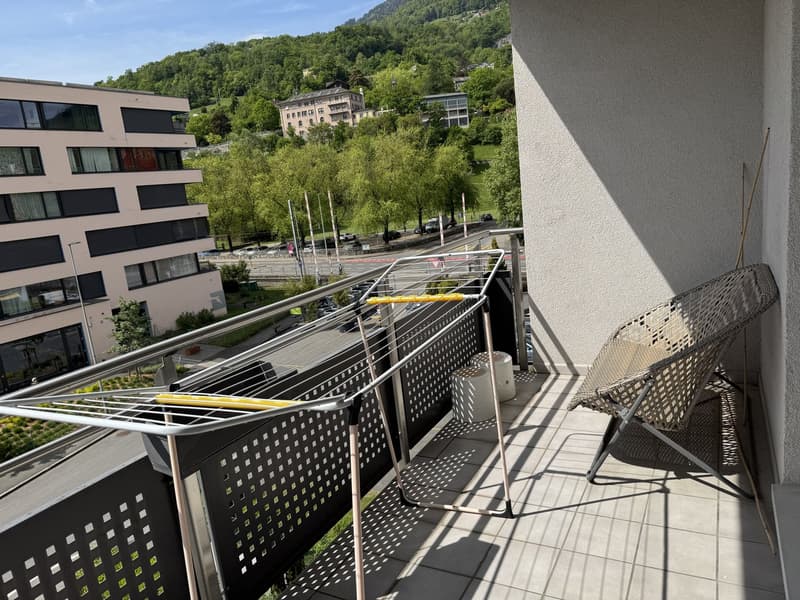 Appartamento luminoso di 3 locali con vista piacevole a Monthey (5)