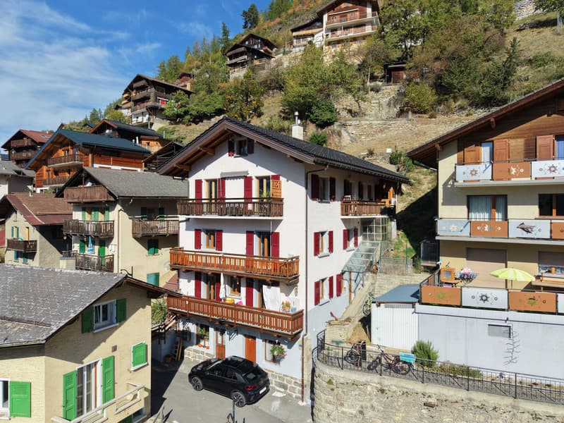 Ensemble de deux appartements avec terrain à Isérables (1)