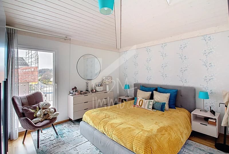 Magnificent attic 3.5 rooms + mezzanine (4)