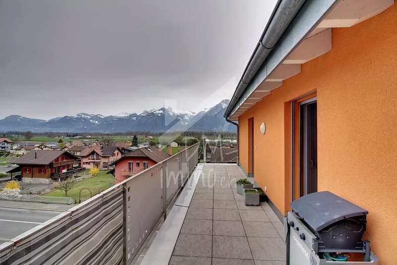 Magnificent attic 3.5 rooms + mezzanine (9)