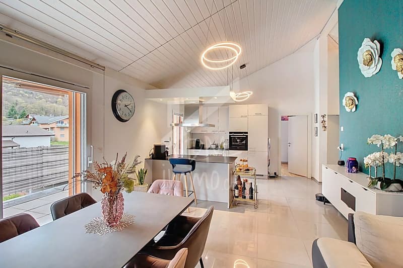 Magnificent attic 3.5 rooms + mezzanine (1)