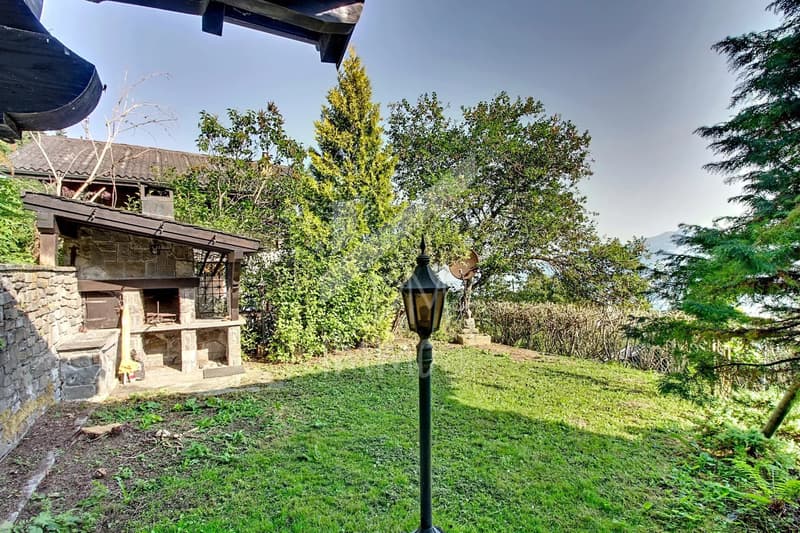 Chalet en madriers, vue lac Léman et montagnes - Vente aux étrangers OK (11)