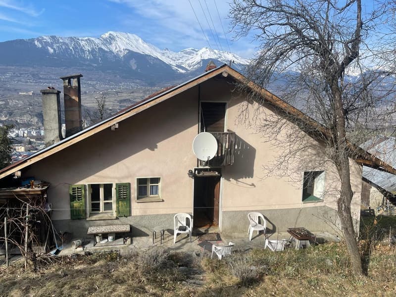 Single-family house with 8 rooms and mountain view in Sion (3)