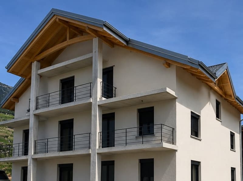 Gebäude mit hohem Ertragpotenzial – 4 Wohnungen – Vuisse (Savièse) (1)