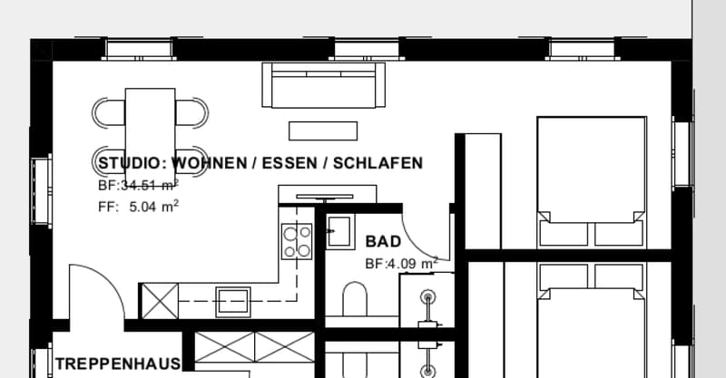 Frisch sanierte 2.5 Zi-Wohnung (5)