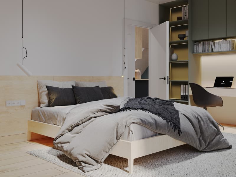 Chambre aux combles