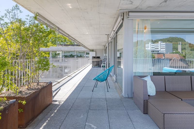 Vasta oasi di attico con terrazza di 117 m² e camino (14)