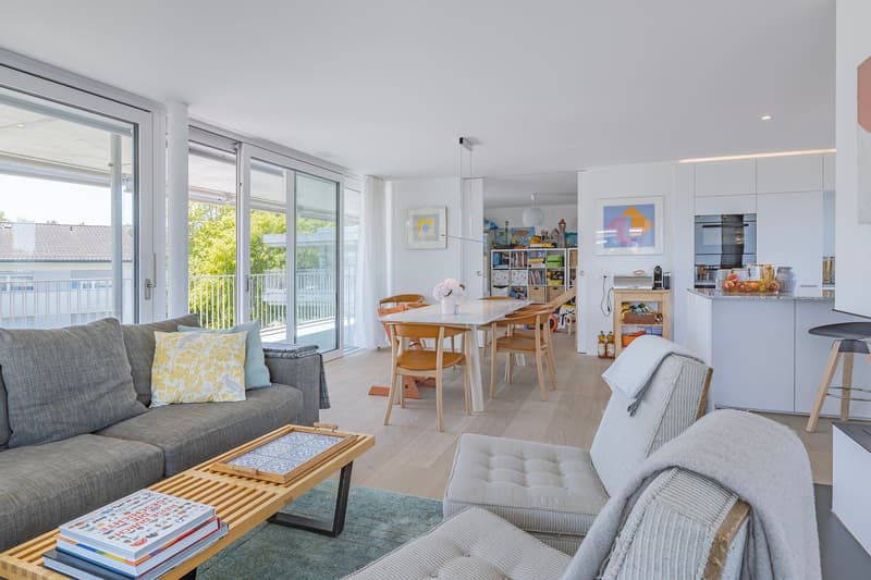 Vasta oasi di attico con terrazza di 117 m² e camino (4)