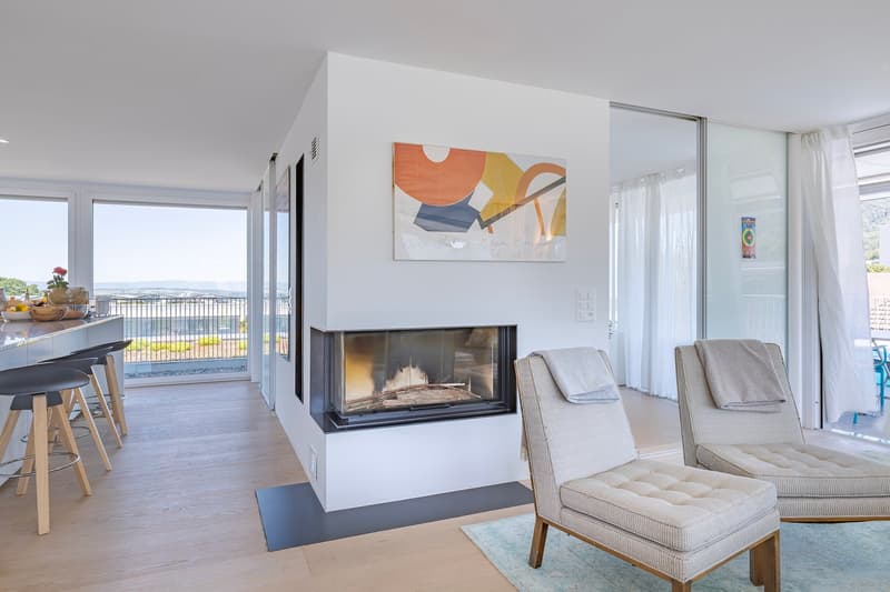 Vasta oasi di attico con terrazza di 117 m² e camino (5)