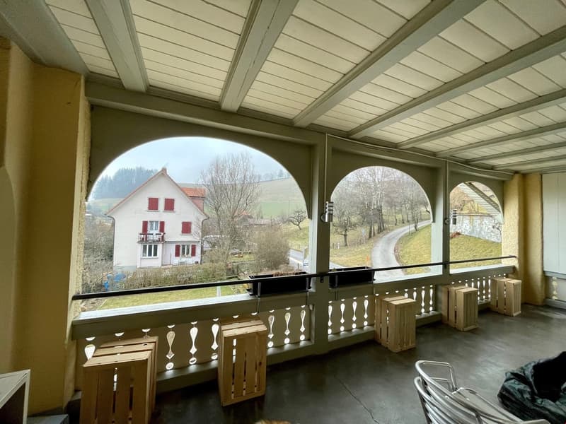 Grosser Balkon