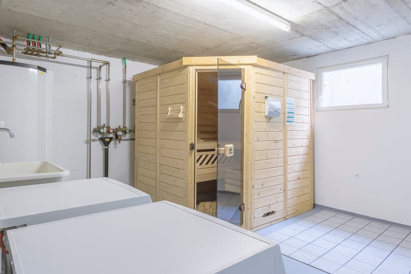 Gepflegte Doppelhaushälfte in Seedorf mit Wintergarten, Garten, Cheminée und Sauna (22)