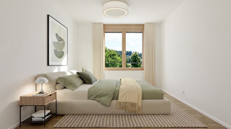"Neue top 4½-Zimmer-Wohnungen - "Bachpromenade" - Courgevaux" (3)