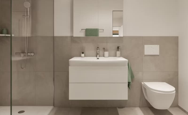 "Neue top 3½-Zimmer-Wohnungen - "Bachpromenade" - Courgevaux" (6)