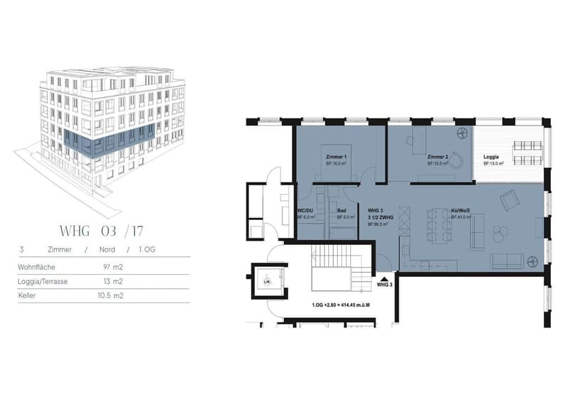 Erstbezug – stilvolle 3.5-Zimmer-Neubauwohnung in Wädenswil (12)