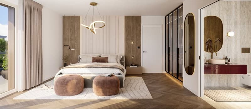 Appartements de standing avec jardin à Vésenaz (15)