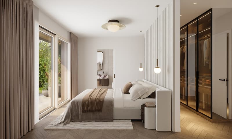 Appartements de standing avec jardin à Vésenaz (11)