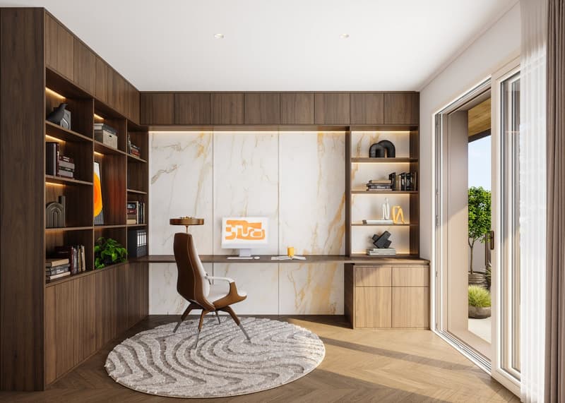 Appartements de standing avec jardin à Vésenaz (13)