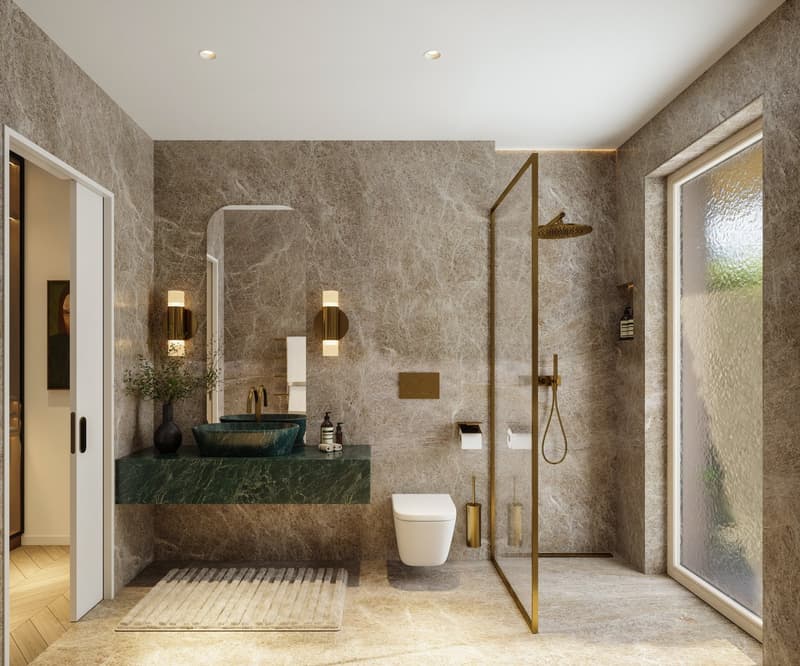 Appartements de standing avec jardin à Vésenaz (14)