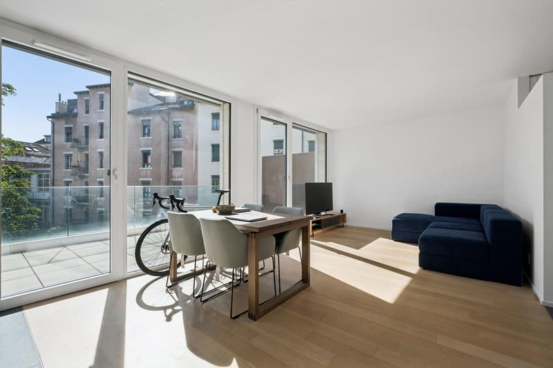 Exclusivité ! Bel appartement contemporain avec terrasse au centre ville (3)