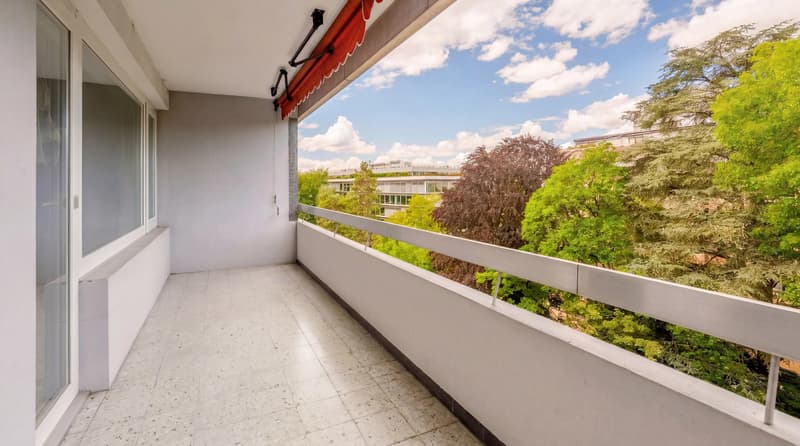 Champel - appartement traversant, étage élevé (10)