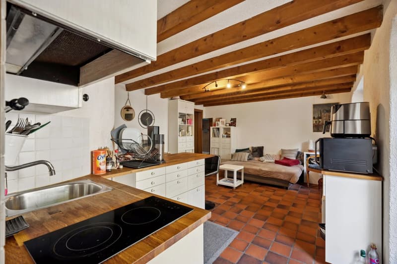 Maison villageoise : 4 logements loués et 1 arcade - fort potentiel (5)