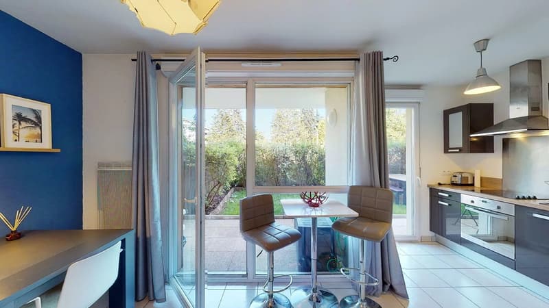 Wohnung mit Möbeln und Garten - Douane de Veyrier (10)