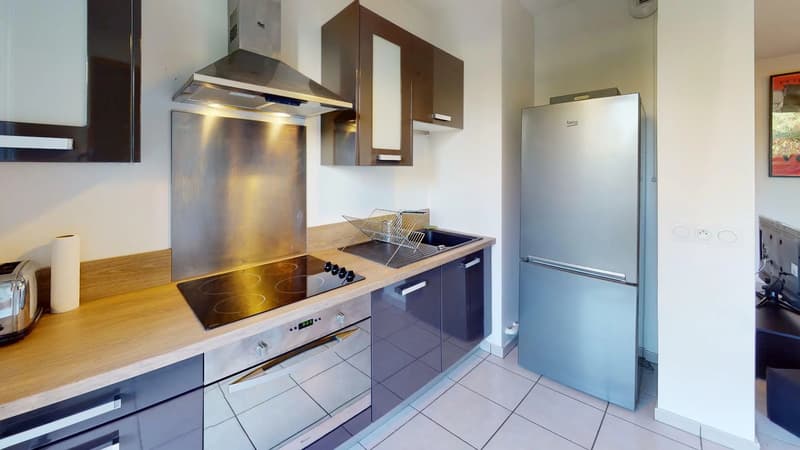 Wohnung mit Möbeln und Garten - Douane de Veyrier (4)