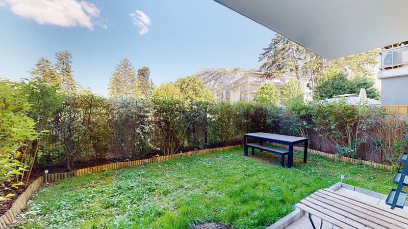 Wohnung mit Möbeln und Garten - Douane de Veyrier (5)