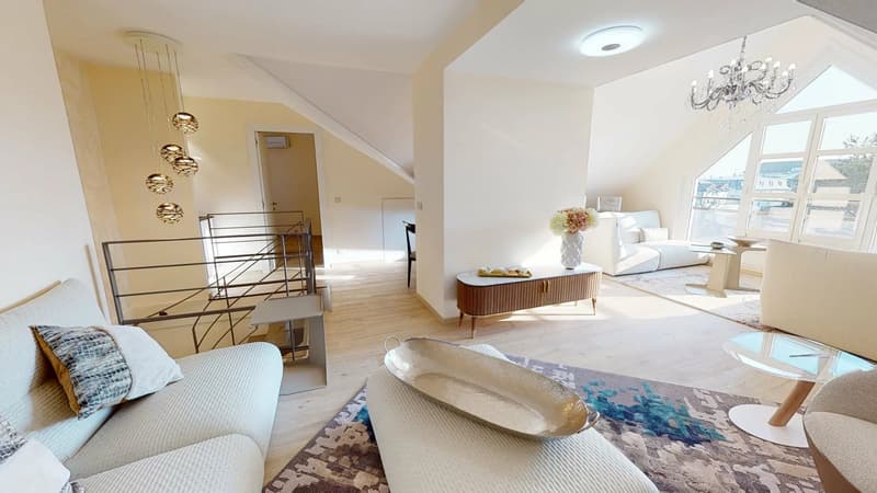 Penthouse mit 220m2, prestigeträchtig und im Dachgeschoss, in Divonne-les-Bains (4)