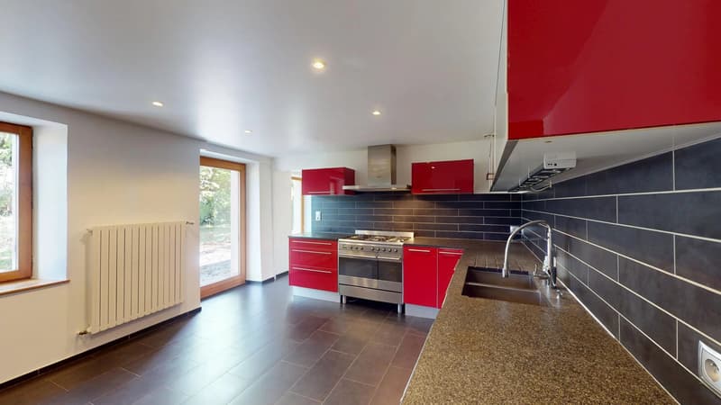 Ferme rénovée idéalement placée - Coeur de Village, Feigères (5)