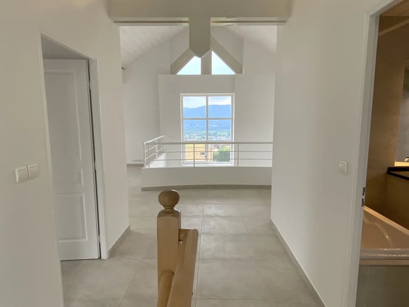 A LOUER - Appartement atypique - Volumes surprenants - Proximité Léman Express (9)