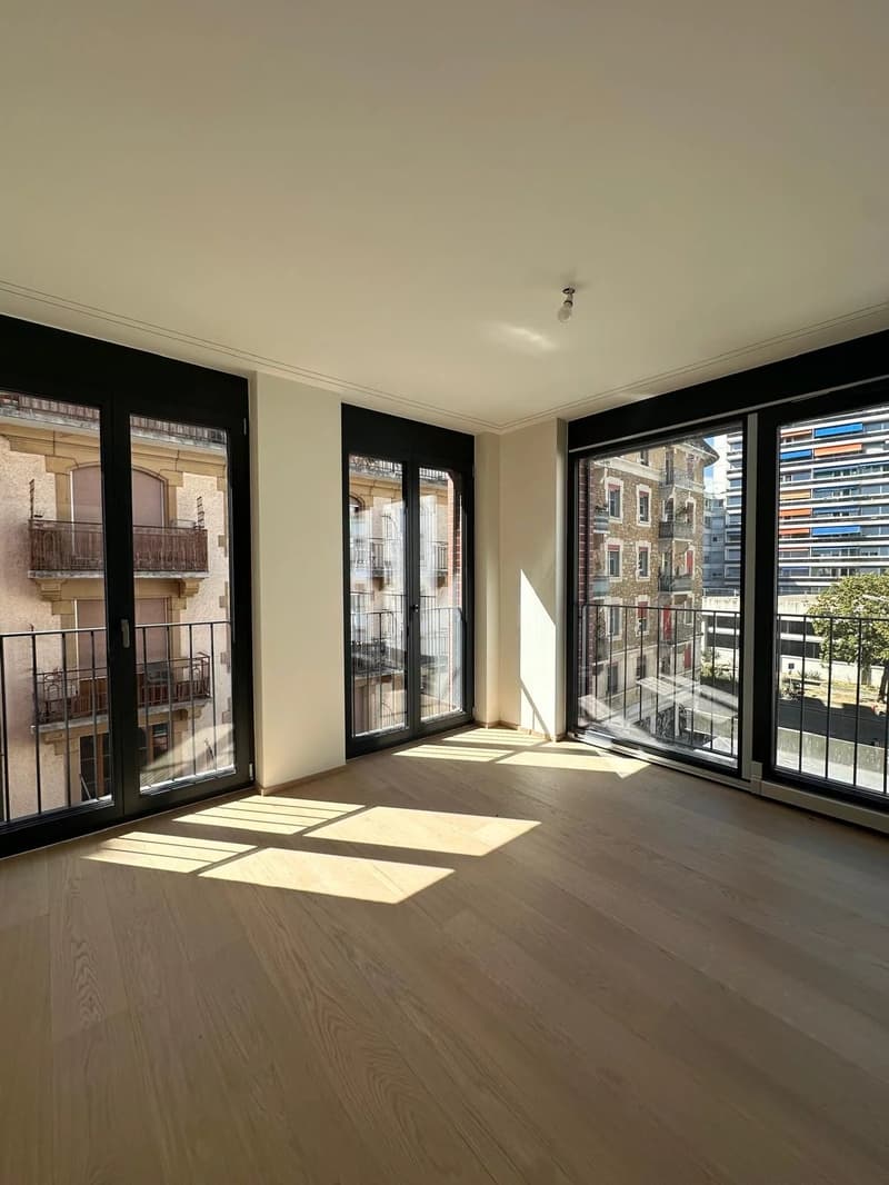 BIEN RARE - PETIT-SACONNEX ? 4 PIÈCES MEUBLÉ DE 70 M² ? RÉSIDENCE NEUVE (2)