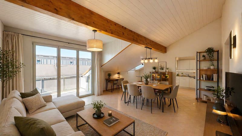 Attique en CASATAX - Caractère et lumière - Double box ! (1)