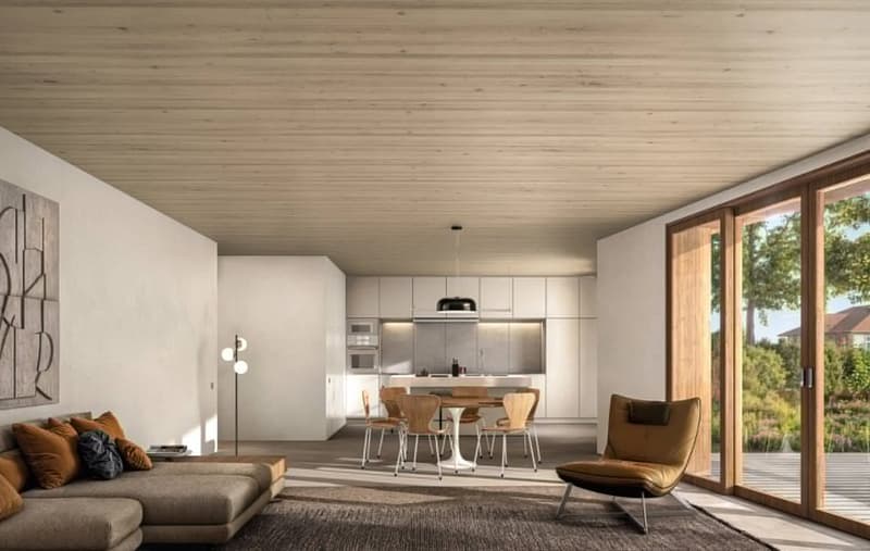 Moderne Villa - THPE Minergie-P und Genehmigung in Kraft (7)