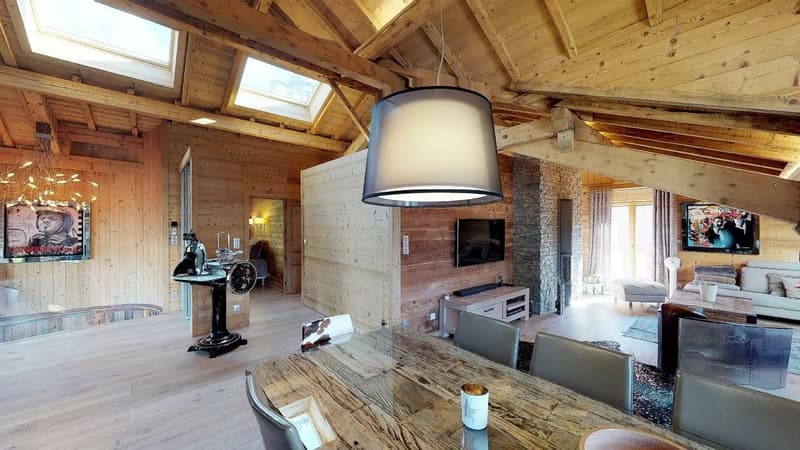 The art of living in Megève: elegant penthouse in the heart of the village (2)