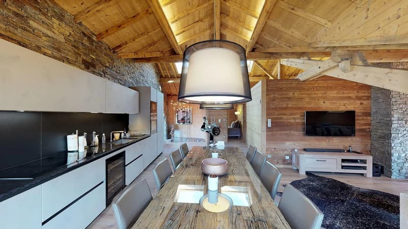 The art of living in Megève: elegant penthouse in the heart of the village (10)