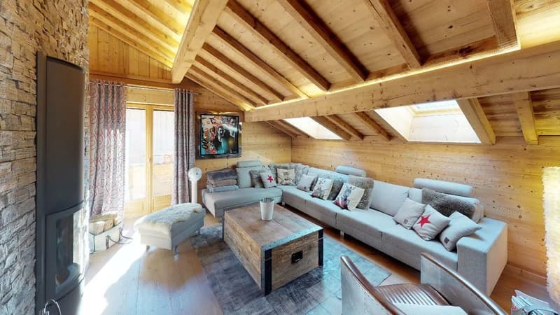 The art of living in Megève: elegant penthouse in the heart of the village (12)