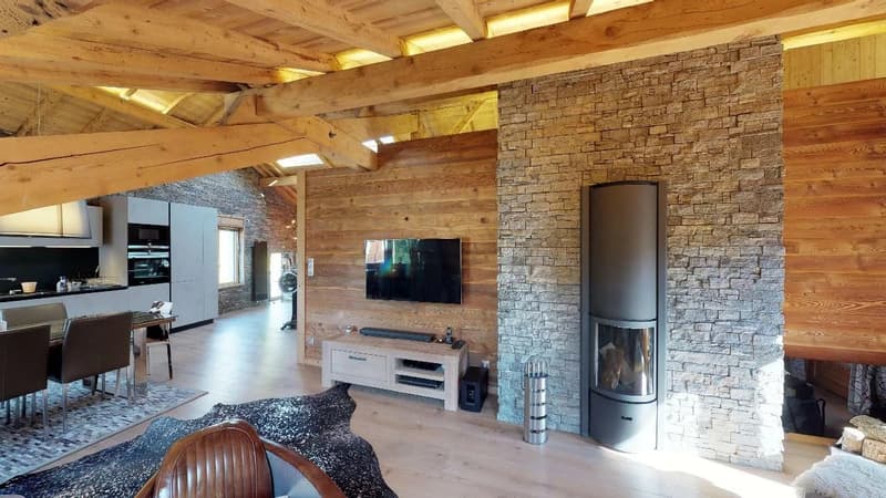 The art of living in Megève: elegant penthouse in the heart of the village (11)