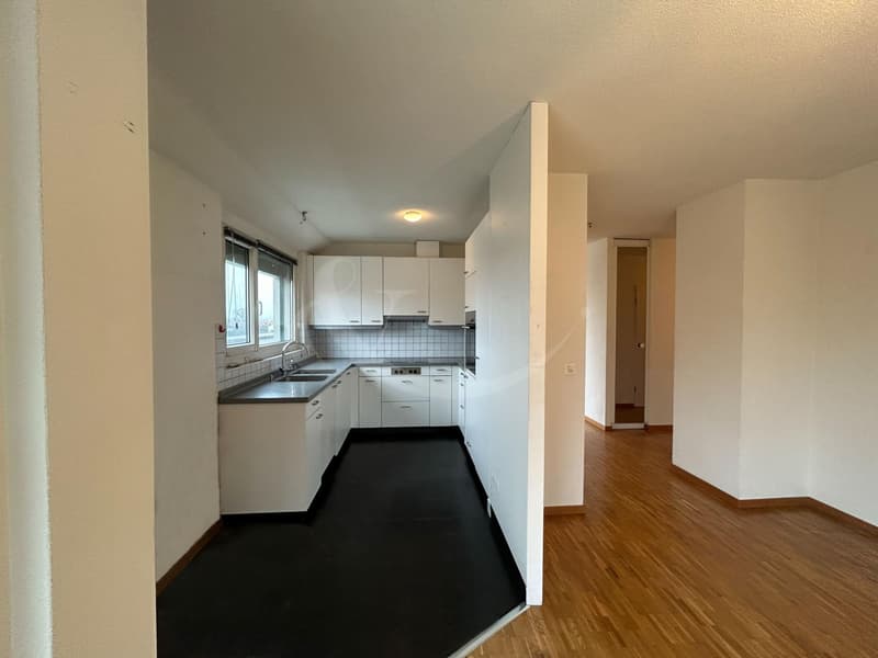 Exclusive attic occupying the entire floor with large terrace in the heart of Perly (4)