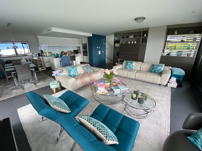 Residenza contemporanea con vista sul lago e le Alpi - La Conversion (4)