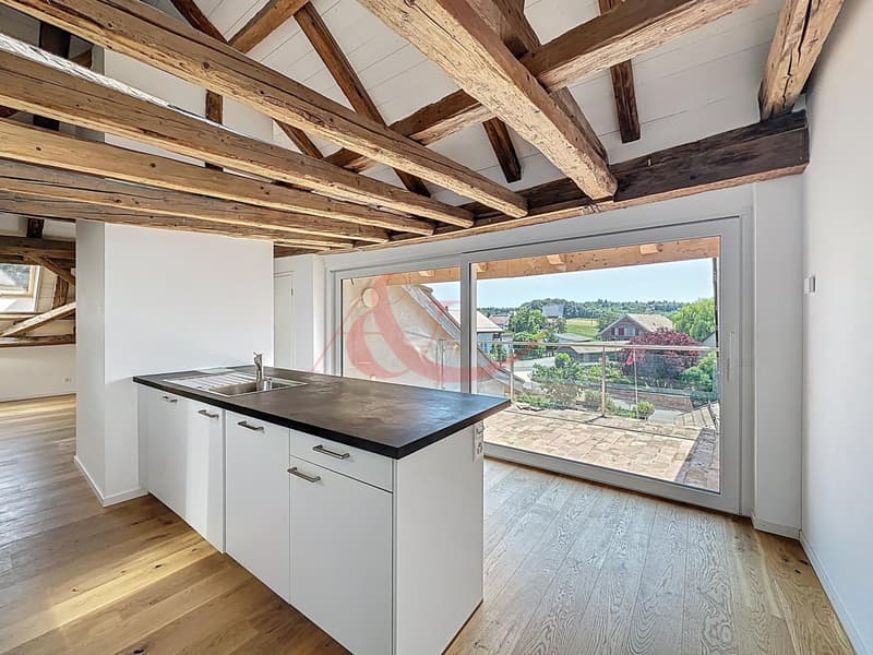 Magnifique appartement de 3,5 pièces en attique ? Ballens (2)