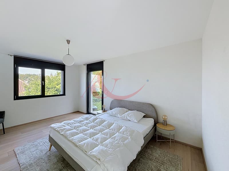 Résidence contemporaine avec vue sur le lac et les Alpes - La Conversion (13)